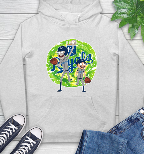 MLB Kansas City Royals Rick And Morty Baseball Sports Hoodie