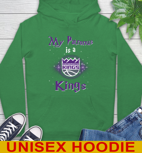 NBA Basketball Harry Potter My Patronus Is A Sacramento Kings Hoodie 8