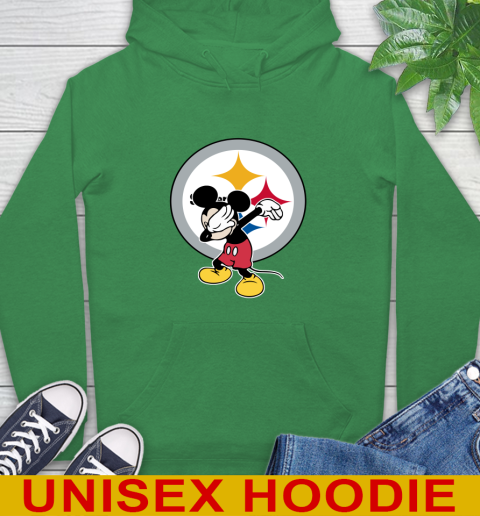 Pittsburgh Steelers NFL Football Dabbing Mickey Disney Sports Hoodie 8