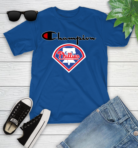 MLB Baseball Philadelphia Phillies Champion Shirt Youth T-Shirt 6