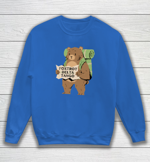 Bear Foxtrots Deltas Tangos Funny Sweatshirt 5