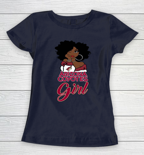 Arizona Coyotes Girl NHL Women's T-Shirt 4