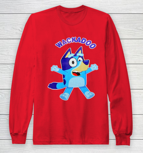 Wackadoo Blueys Love Fathers Day Gift Long Sleeve T-Shirt 7
