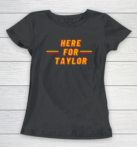 Here For Taylor Football Go Taylor's Boyfriend 87 Women's T-Shirt