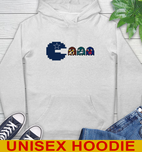 Dallas Cowboy NFL Football Pac Man Champion Hoodie