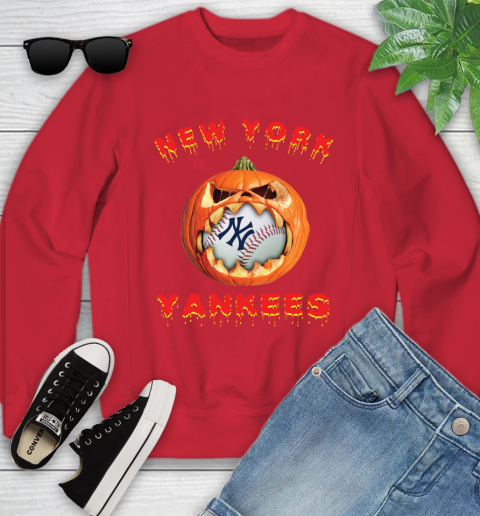 Youth yankees sweatshirt on sale