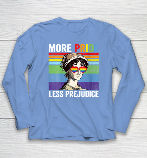 More Pride Less Prejudice Pride Month Funny Long Sleeve T-Shirt 7