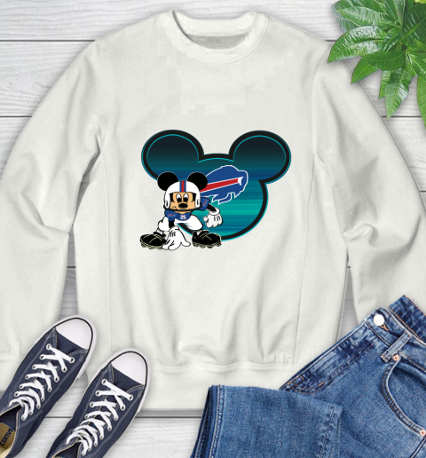 NFL Buffalo Bills Mickey Mouse Disney Football T Shirt Sweatshirt