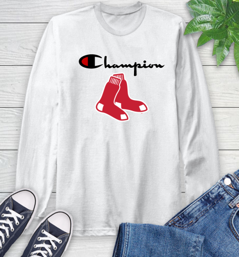 MLB Baseball Boston Red Sox Champion Shirt Long Sleeve T-Shirt