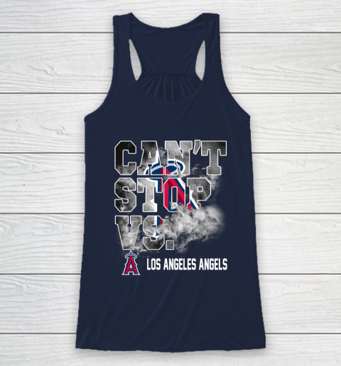 MLB Los Angeles Angels Baseball Can't Stop Vs Los Angeles Angels Racerback Tank 8