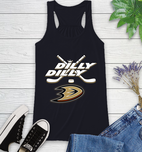 NHL Anaheim Ducks Dilly Dilly Hockey Sports Racerback Tank 10
