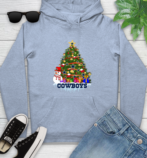 Dallas Cowboys Merry Christmas NFL Football Sports Youth Hoodie 10