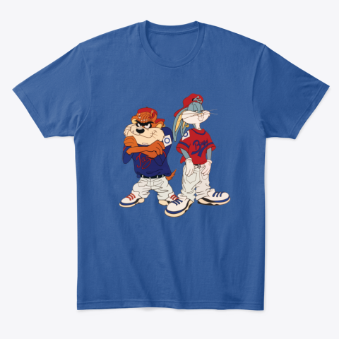 2blo bugs and taz kriss kross tshirt classic t shirt 2 front royal