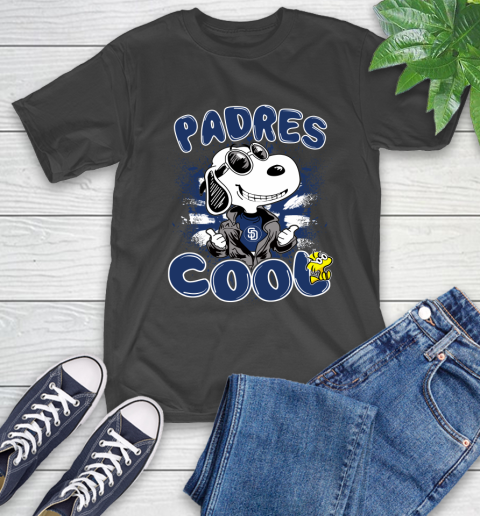 MLB Baseball San Diego Padres Cool Snoopy Shirt T-Shirt