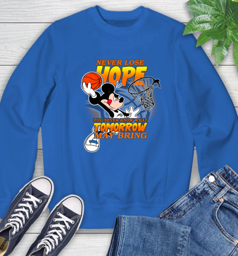 Orlando Magic NBA Basketball Mickey Disney Never Lose Hope Sweatshirt 9