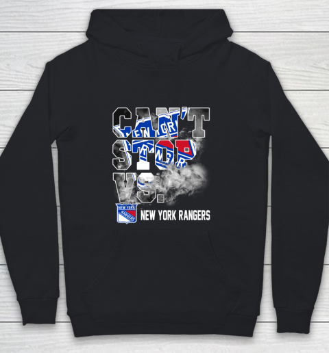 NHL New York Rangers Hockey Can't Stop Vs Youth Hoodie