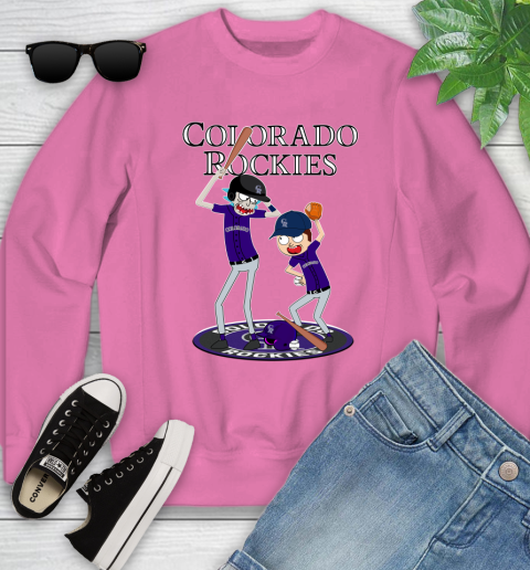 MLB Colorado Rockies Rick And Morty Baseball 121