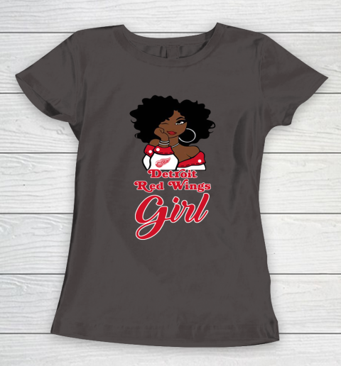 Detroit Red Wings Girl NHL Women's T-Shirt 9
