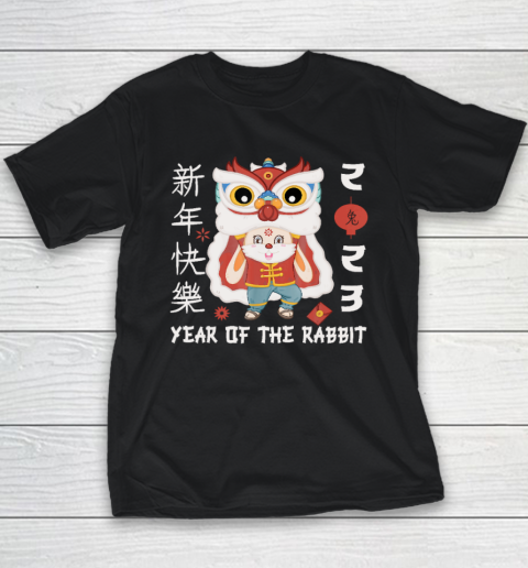 Happy Chinese New Year 2023 Year Of The Rabbit Youth T-Shirt