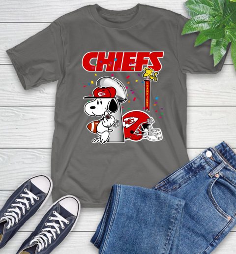 Kansas City Chiefs Champions Super Bowl 2020 Snoopy Middle Finger Shirt 10