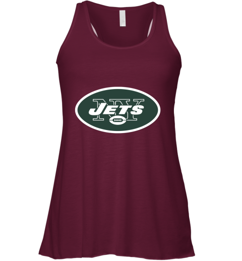 New York Jets NFL Line by Fanatics Branded Vintage Victory Racerback Tank