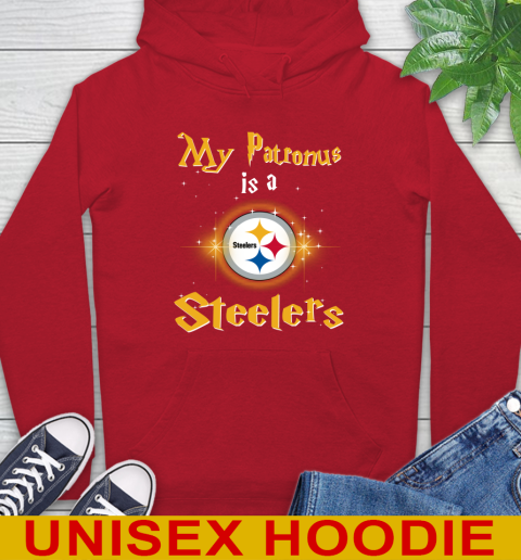 NFL Football Harry Potter My Patronus Is A Pittsburgh Steelers Hoodie 10