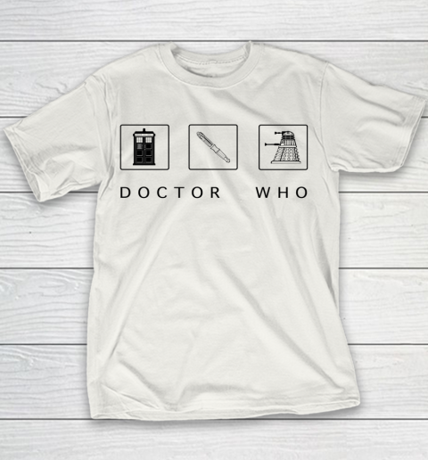 Dr. Who Doctor Who Shirt Youth T-Shirt