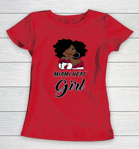 Miami Heat Girl NBA Women's T-Shirt 10