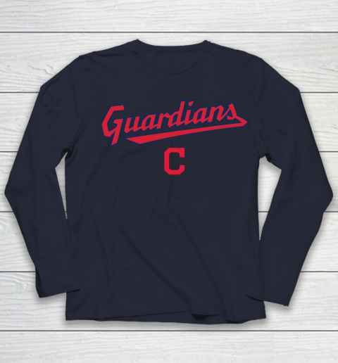 Cleveland Guardians t shirt  Cleveland Indians shirt Youth Long Sleeve 3