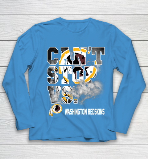 NFL Washington Redskins Can't Stop Vs Youth Long Sleeve 5