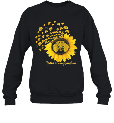 You Are My Sunshine Sunflower Dachshund Sweatshirt