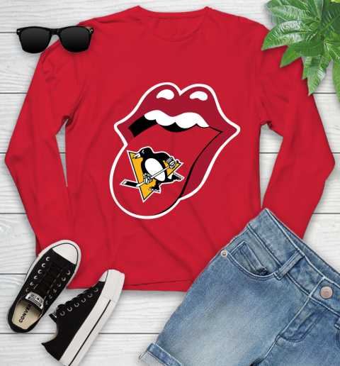 Pittsburgh Penguins NHL Hockey Lips I Root For My Team Adoring Fan 135