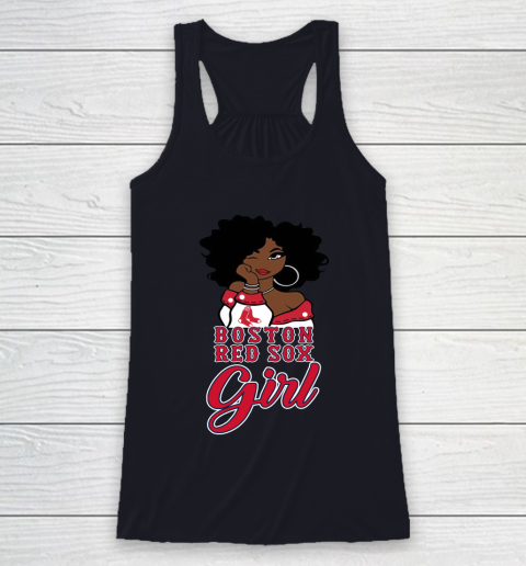 Boston Red Sox Girl MLB Racerback Tank 8
