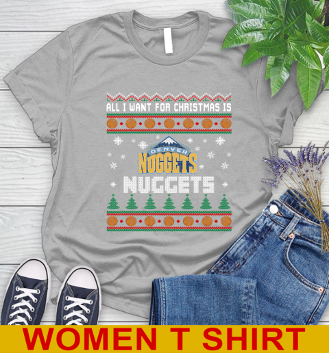 NBA Basketball All I Want For Christmas Is Denver Nuggets 89