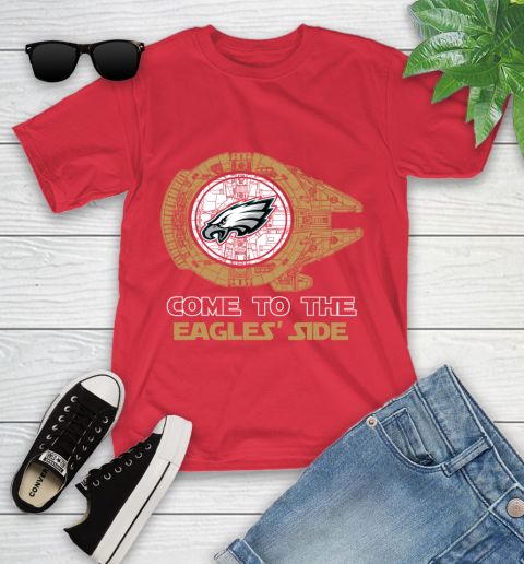 NFL Come To The Philadelphia Eagles Wars Football Sports Youth T-Shirt 13