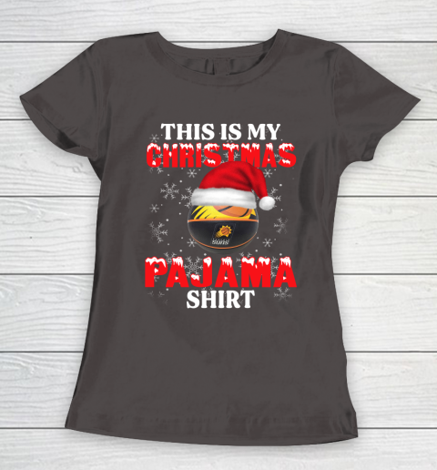 Phoenix Suns This Is My Christmas Pajama Shirt NBA Women's T-Shirt 7