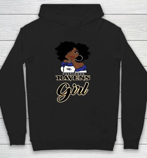 Baltimore Ravens Girl NFL Hoodie 2