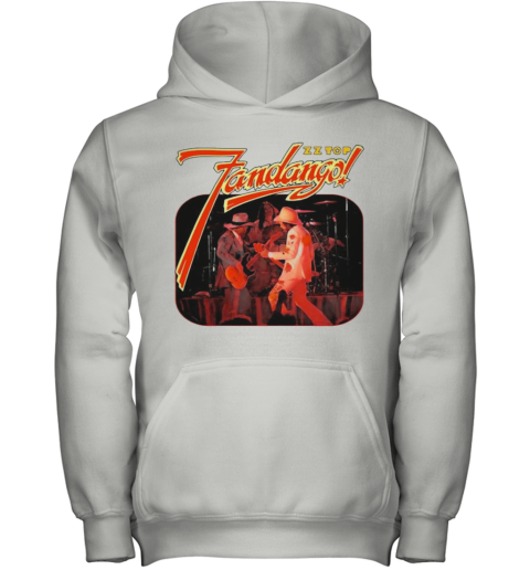Zz Top Fandango Album Guitar Youth Hoodie