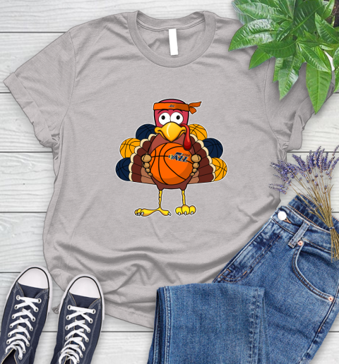 Utah Jazz Turkey thanksgiving day Women's T-Shirt 10
