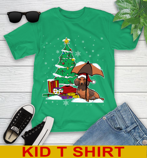Dachshund Christmas Dog Lovers Shirts 244