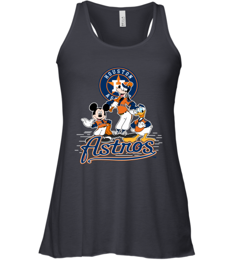 MLB Houston Astros Mickey Mouse Donald Duck Goofy Baseball T Shirt