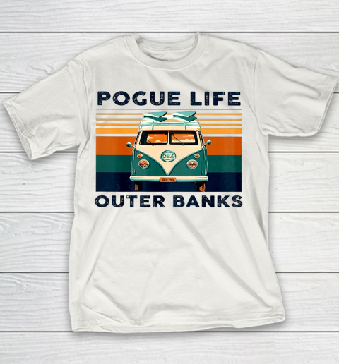 Pogue Life Outer Banks Retro Vintage Youth T-Shirt