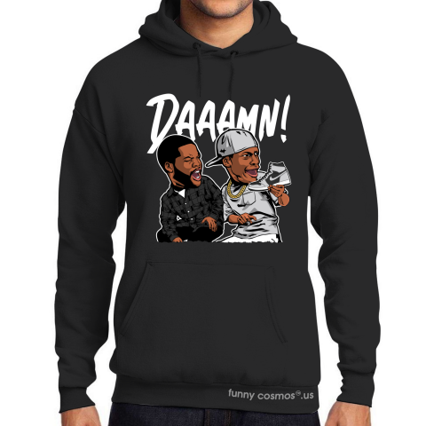 Air Jordan 1 Shadow Matching Sneaker Shirt Daaamn Meme Black And Soft Grey Sneaker Gravel Tshirt