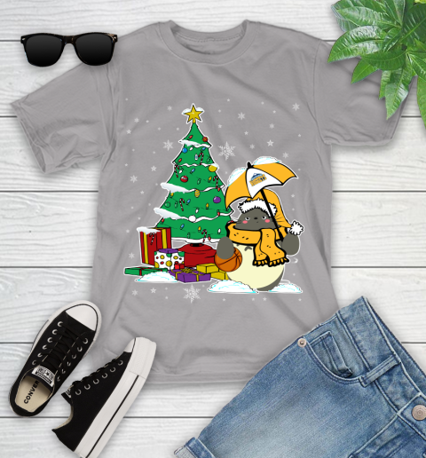 Denver Nuggets NBA Basketball Cute Tonari No Totoro Christmas Sports Youth T-Shirt 4