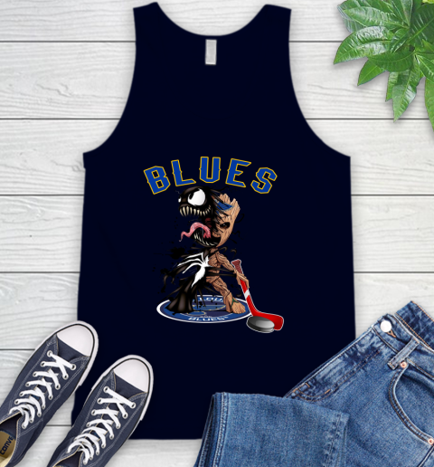 NHL St.Louis Blues Hockey Venom Groot Guardians Of The Galaxy Tank Top 3