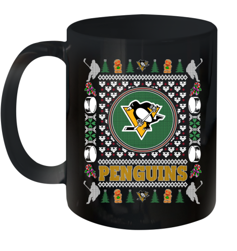 Pittsburgh Penguins Merry Christmas NHL Hockey Loyal Fan Ceramic Mug 11oz