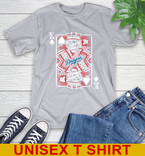 Los Angeles Dodgers MLB Baseball The King Of Spades Death Cards Shirt T-Shirt 5