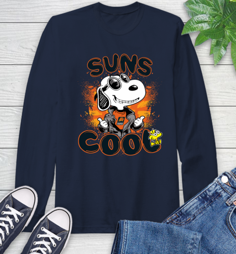 NBA Basketball Phoenix Suns Cool Snoopy Shirt Long Sleeve T-Shirt 3