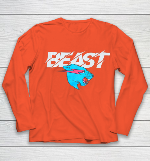 Retro Mr Game Funny Mr Gaming Beast Game Youth Long Sleeve 3