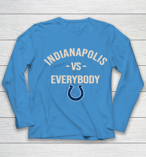 Indianapolis Colts Vs Everybody Youth Long Sleeve 5